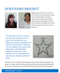 Survivors newsletter